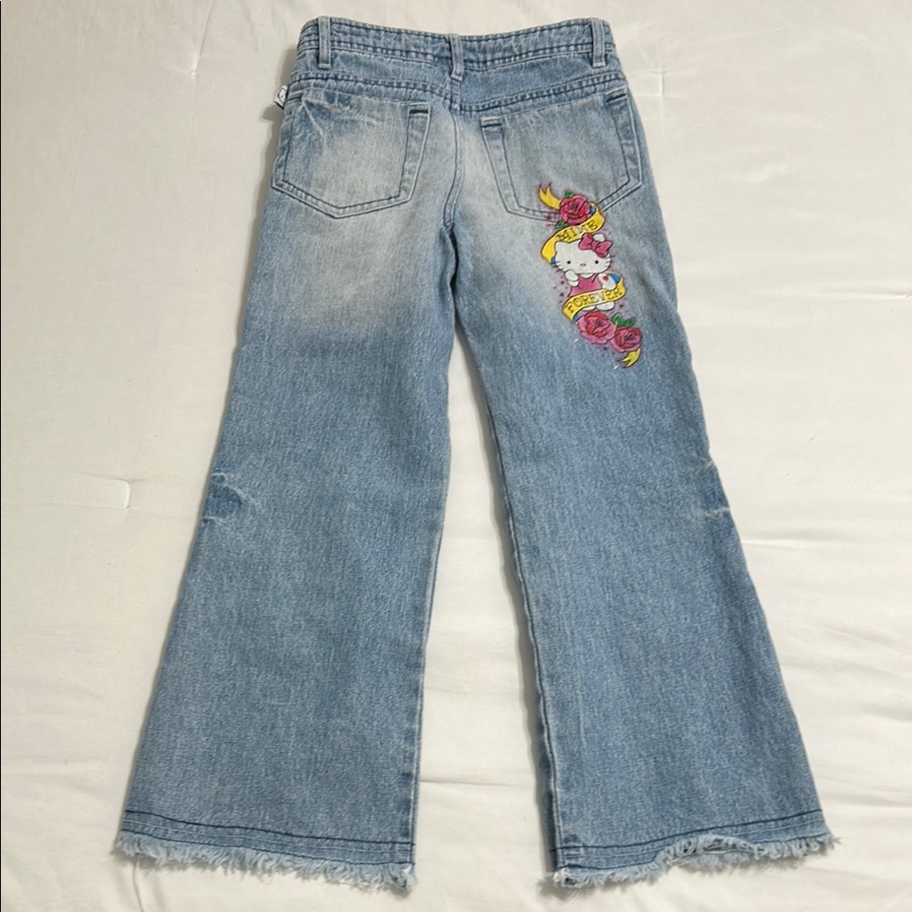 Hello Kitty girls Blue Jeans